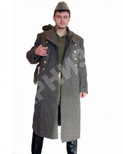 Шинель солдатская старого образца - купить по цене от 3 000 руб. в Москве |  Гарнизон